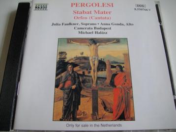 PERGOLESI Stabat mater CD HALASZ NAXOS beschikbaar voor biedingen