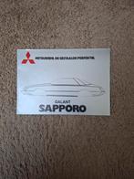Autofolder Mitsubishi Galant Sapporo, Verzenden, Zo goed als nieuw, Mitsubishi