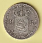 Zilveren Rijksdaalder uit 1874 - Willem 3, Postzegels en Munten, Munten | Nederland, Ophalen of Verzenden, Koning Willem III, 2½ gulden