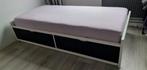 Ikea Flaxa bed 90x200 met lades, lattenbodem en matras, Huis en Inrichting, Ophalen, Gebruikt, 90 cm, Eenpersoons