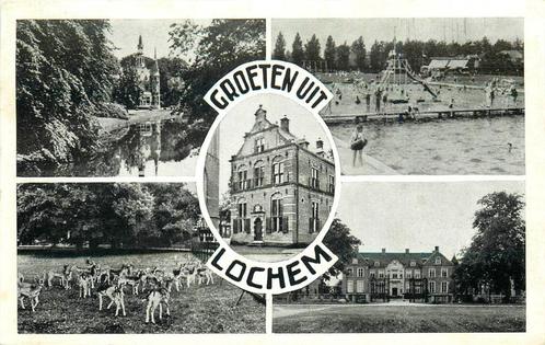 (387-164-005) Lochem Groeten uit, Verzamelen, Ansichtkaarten | Nederland, Gelderland, Verzenden