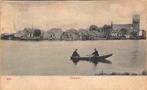 711 Grouw 1907, Verzamelen, Ansichtkaarten | Nederland, Ophalen of Verzenden, Voor 1920, Gelopen, Friesland