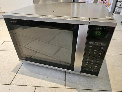 Sharp Magnetron R-971(N) – Grill & Hete Lucht, Incl. Racks, Witgoed en Apparatuur, Magnetrons, Gebruikt, Vrijstaand, Combimagnetron