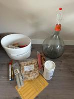 Glazen mandfles carboy demijohn Wijn maken wijnmaak spullen, Ophalen of Verzenden, Gebruikt