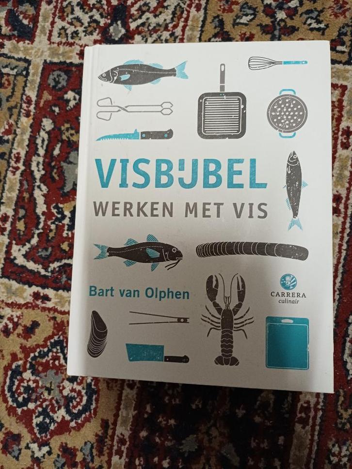 Bart van Olphen De Visbijbel Hardcover, Boeken, Kookboeken, Gelezen, Nederland en België, Ophalen