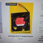 Origenele Barbas Houtkachel VENTILATOREN, Huis en Inrichting, Kachels, Gebruikt, Houtkachel, Ophalen of Verzenden, Inbouw