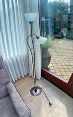 Vintage Vloerlamp met Glazen Kelken, Huis en Inrichting, Lampen | Vloerlampen, Ophalen of Verzenden, Gebruikt, Glas, 150 tot 200 cm