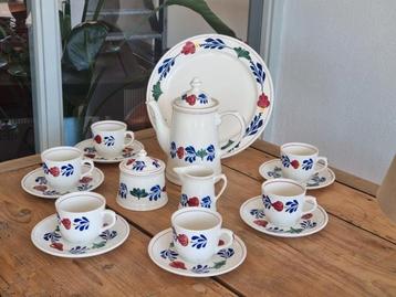 I❤️Boerenbont Boch Koffieservies model Classic 6 personen beschikbaar voor biedingen