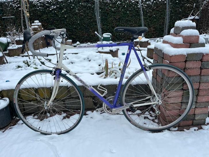 Jan Janssen Racefiets - Tour de France, Fietsen en Brommers, Fietsen | Racefietsen, Gebruikt, Heren, Overige merken, 10 tot 15 versnellingen