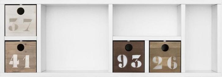 Kinder- en tienerkamer Bopita Basic Wood White Wash, Kinderen en Baby's, Kinderkamer | Bedden, Gebruikt, 160 tot 180 cm, 85 tot 100 cm