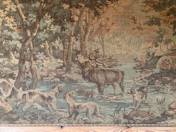 Gobelin Jachttafereel 88x191cm beschikbaar voor biedingen
