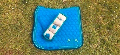 Leuk BR setje blauw, Dieren en Toebehoren, Paarden en Pony's | Dekens en Dekjes, Gebruikt, Dekje, Ophalen of Verzenden