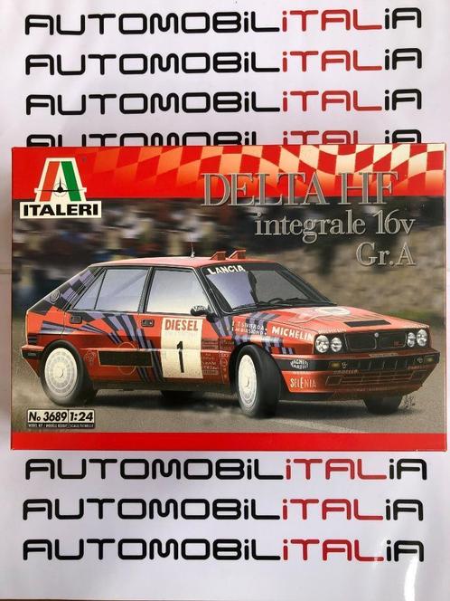 LANCIA DELTA HF INTEGRALE 16V gr. A kit Italeri 1:24., Hobby en Vrije tijd, Modelbouw | Auto's en Voertuigen, Nieuw, Auto, Groter dan 1:32