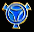 Scania Vabis logo speld, Verzenden, Zo goed als nieuw, Transport, Speldje of Pin