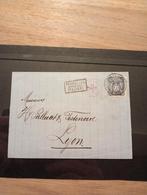 Duitse Rijk zeldzame V34 op brief, Ophalen of Verzenden, Duitse Keizerrijk, Gestempeld