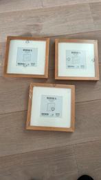 Set van 3 fotolijstjes met passe-partout 23x23 cm, Ophalen of Verzenden, Nieuw