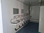 Sanitair unit 2 WC’s 3 Urinoirs 7 Wasbakken