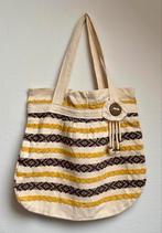 Tas, Ibiza stijl, Boho, okergeel, Brazilië, strandtas, Ophalen of Verzenden, Nieuw, Bruin
