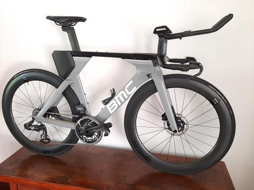 BMC Timemachine 01 disc Sram AXS tijdrit/triatlon fiets., Fietsen en Brommers, Fietsen | Racefietsen, Zo goed als nieuw, Overige merken
