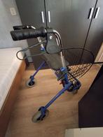 Blauwe Rollator, Diversen, Rollators, Ophalen, Opvouwbaar, Zo goed als nieuw