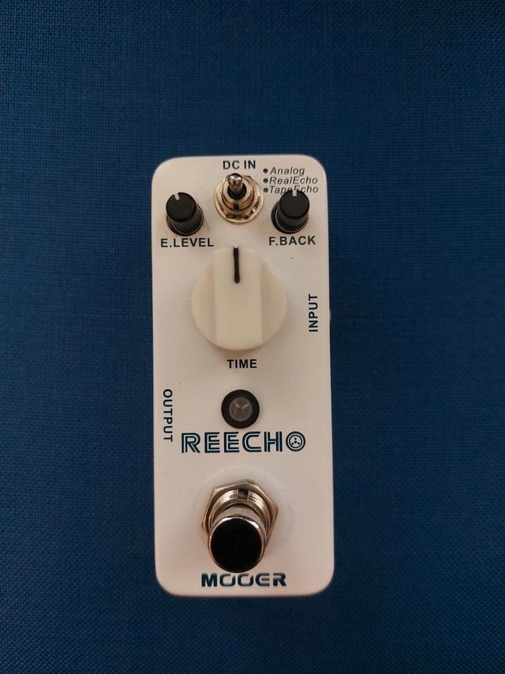 Mooer Reecho Delay Pedaal, Muziek en Instrumenten, Effecten, Gebruikt, Delay of Echo, Ophalen of Verzenden