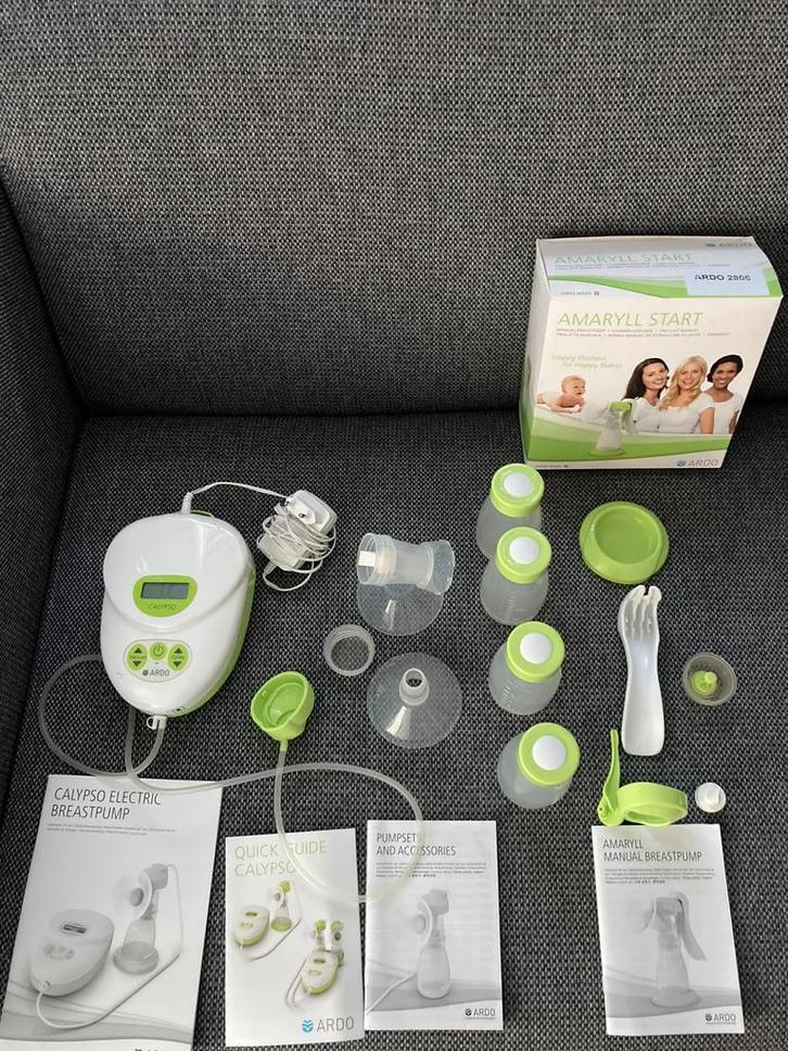 Complete kolfset Ardo, Kinderen en Baby's, Babyvoeding en Toebehoren, Gebruikt, Borstkolf, Ophalen