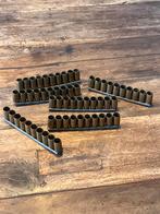 9mm Patronen in Houder - Rail, Ophalen of Verzenden, Landmacht, Nederland