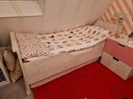 Eenpersoonsbed 200 x 90 voor onder schuine wand, 90 cm, Eenpersoons, Wit, Ophalen of Verzenden