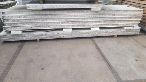 41 - Steenwol sandwichpanelen, gevelplaten, dakplaten, Doe-het-zelf en Verbouw, Platen en Panelen, Gebruikt, Overige materialen