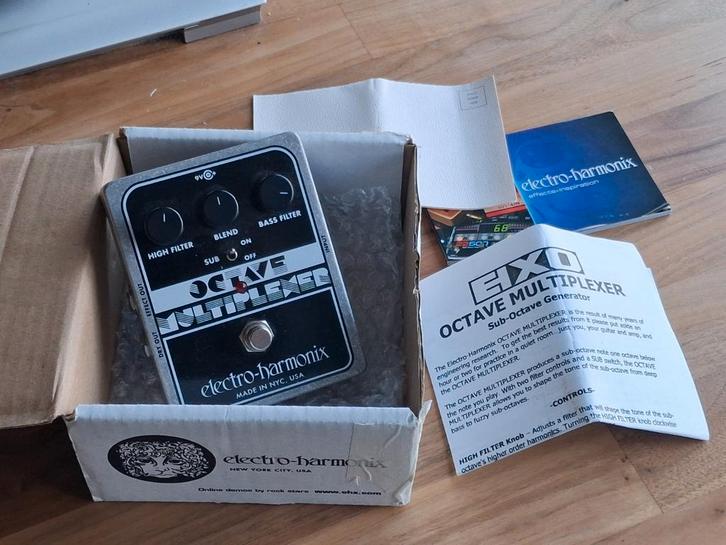 EHX Electro-Harmonix Octave Multiplexer - Harmonizer Pedaal, Muziek en Instrumenten, Effecten, Gebruikt, Overige typen, Equalizer
