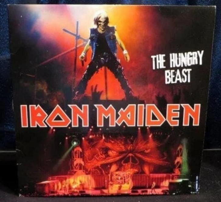 Iron Maiden - The hungry Beast, Cd's en Dvd's, Vinyl | Hardrock en Metal, Zo goed als nieuw, Ophalen of Verzenden