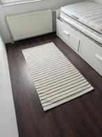 Gestreept Vloerkleed, Ophalen, Gebruikt, 100 tot 150 cm, Wit