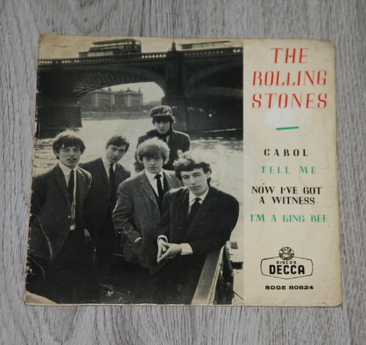 7" ( Rolling Stones ) (EP) Carol 1964 (made in spain), Cd's en Dvd's, Vinyl Singles, Gebruikt, EP, Rock en Metal, 7 inch, Verzenden