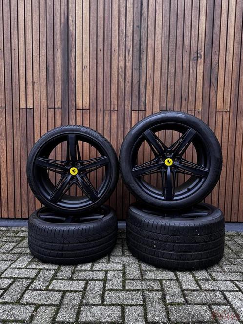 Ferrari F12 matzwart 20”, Auto-onderdelen, Banden en Velgen, Banden en Velgen, Personenwagen, Gebruikt, Ophalen