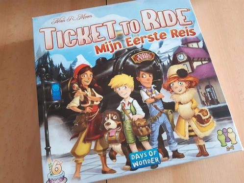 Ticket to Ride - mijn eerste reis (kinderversie), Hobby en Vrije tijd, Gezelschapsspellen | Bordspellen, Gebruikt, Een of twee spelers