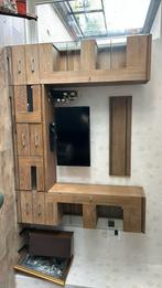 Complete TV Kast, Ophalen, Zo goed als nieuw, 25 tot 50 cm, Glas