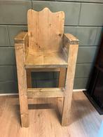 Kinderstoel - meegroei stoel - steigerhout, Ophalen of Verzenden, Zo goed als nieuw, Meegroeistoel, Aanschuifbaar