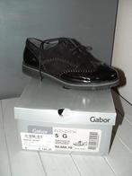 Gabor zwarte lage brogue veterschoenen mini stud maat 38 5G, Kleding | Dames, Zwart, Gabor, Nieuw, Ophalen of Verzenden