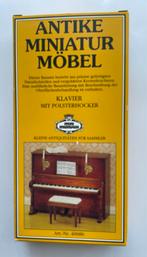 Mini Mundus Poppenhuis Piano met Stoel - Nieuw!, Ophalen of Verzenden, Nieuw