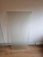 2 glasplaten 135x75 & 109x49, Doe-het-zelf en Verbouw, Glas en Ramen, Ophalen, Gebruikt, Glasplaat, 120 tot 160 cm