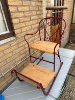 slee, Ophalen, Rugleuning, Gebruikt, Hout