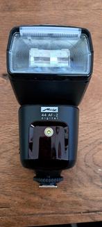 Metz mecablitz 44 AF-2 Fuji flitser, Ophalen of Verzenden, Zo goed als nieuw, Overige merken