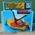 40070 ZELDZAAM smurf roeiboot schlumpf schleich peyo, Ophalen of Verzenden
