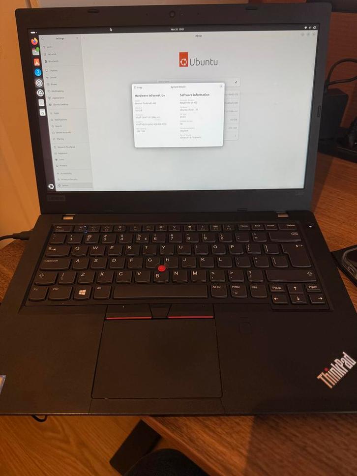Lenovo ThinkPad L480 - i5, 8GB RAM, 256GB SSD, Computers en Software, Windows Laptops, Gebruikt, 14 inch, SSD, 2 tot 3 Ghz, 8 GB