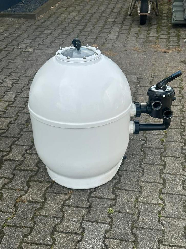 Zandfilter PPG 25″ – ø 640mm met 1½” zijklep – 16 m³/u cap, Tuin en Terras, Zwembad-toebehoren, Zo goed als nieuw, Filter, Ophalen of Verzenden