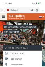 Te koop Hoekkraam binnen zaterdag 24 januari ijhallen, Twee personen