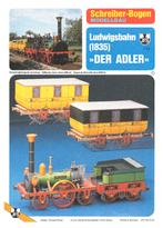 GEZOCHT, ORIGINELE INSTRUKTIE SCHEMA'S ADLER STOOMTREIN, Verzenden, Gelijkstroom, Locomotief, Overige merken