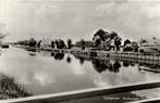 Langeraar, Aarkanaal - bus boot - ongelopen, Verzamelen, Ansichtkaarten | Nederland, Ophalen of Verzenden, 1920 tot 1940, Ongelopen