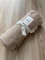 Deken Mango Home Beige 130x185 cm NIEUW!, Huis en Inrichting, Woonaccessoires | Plaids en Woondekens, Ophalen of Verzenden, Nieuw