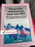 Financiële Rekenkunde voor het HEO, Boeken, Studieboeken en Cursussen, Ophalen of Verzenden, Beta, Zo goed als nieuw, HBO